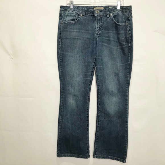 (SOLD)Nine West Boot Cut Jeans sz 12 Mid Rise - Picture 2 of 11